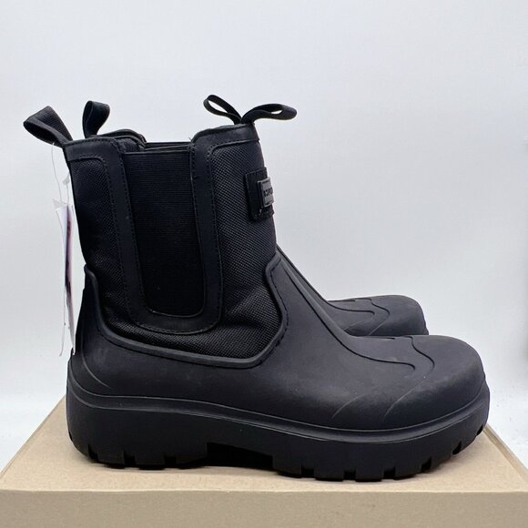 Hunter Lorde Waterproof Chelsea Boot Black Mens US 11 - Picture 5 of 12